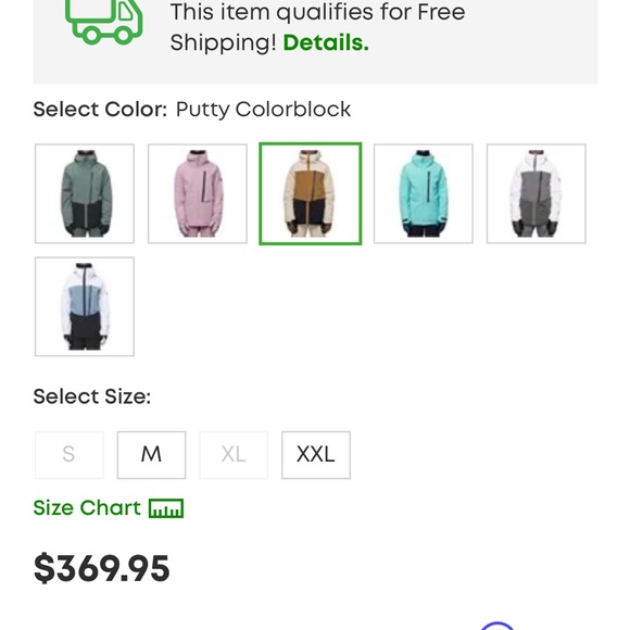 686 Men Gore Tex Ski Snowboard Shell Jacket XL worn once - Picture 10 of 10